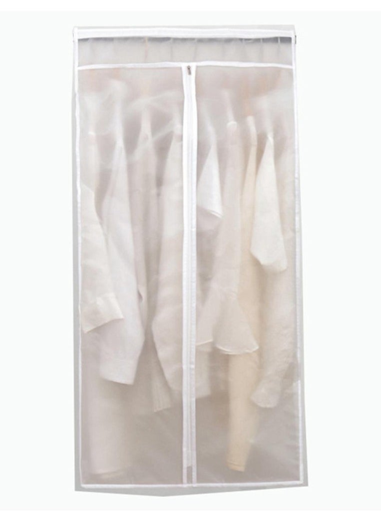 HomarKet 3-Piece Clear Dustproof Garment Bag Hanging Full Zipper Suit Dust Cover Household Wardrobe Closet Organizer for Closet Storage or Travel Clothes  - Image 5