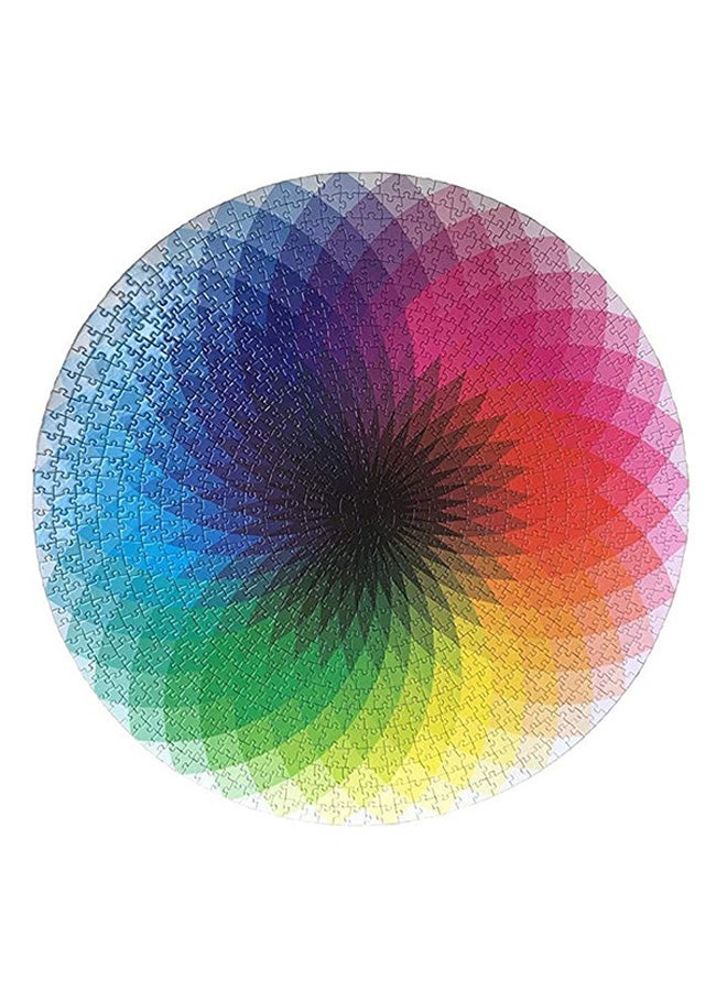 1000-Piece Round Jigsaw Puzzles 26.57inch - Image 1