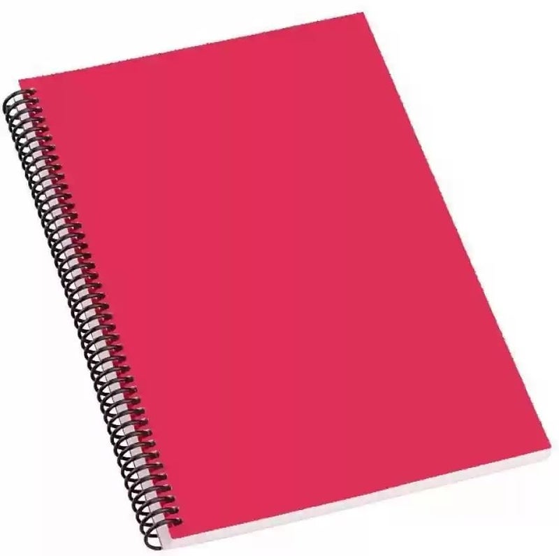 Kosh Spiral Binding Black Heavy Quality Plastic Spiral Ring/Coil/Loop Manual Ring Binder (55MM) - Image 2