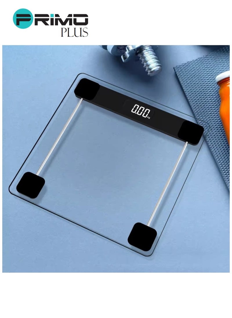 PRIMO PLUS Clear Electronic Bathroom Scale  - Image 1