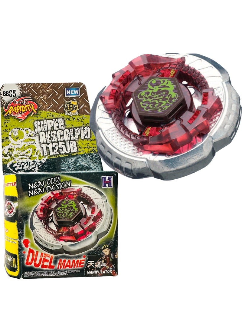 BeyBlade - BB65 Metal Fusion Rock Scorpio / Escolpio WI-Without Launcher - Image 1