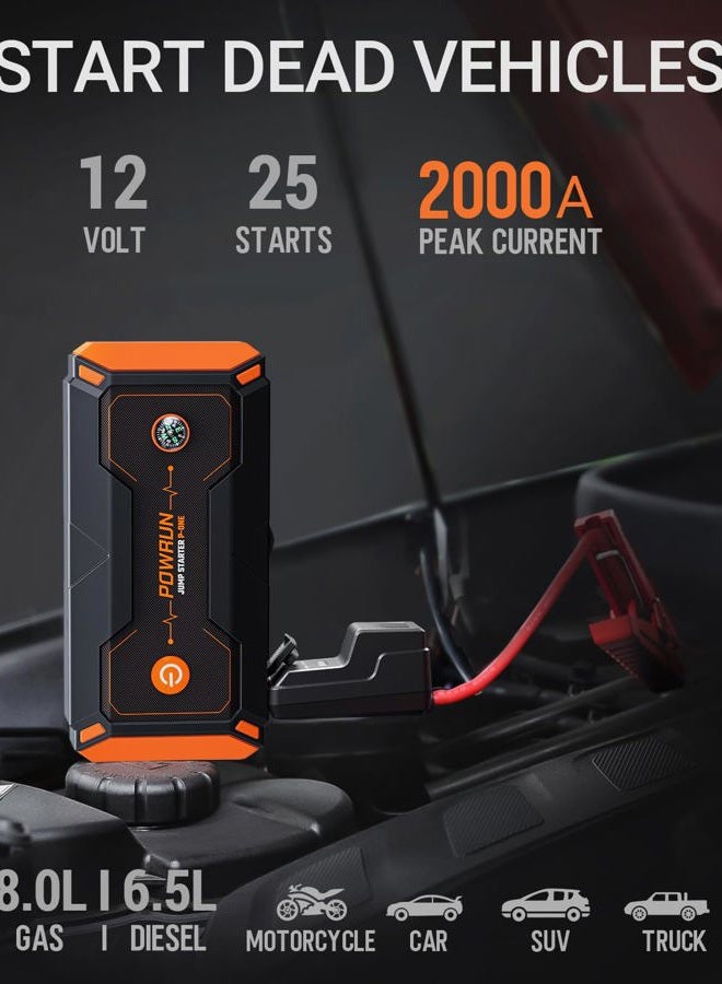 Powrun jump starter (pone) - Image 2