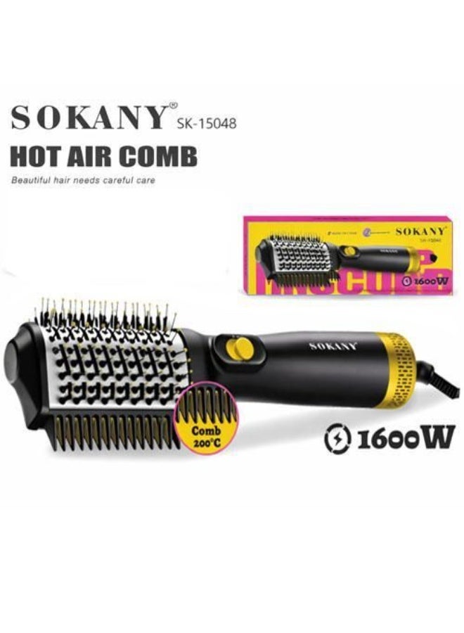 sokany SK-15048 Professional 3 in 1 Hot Air Styling Brush - Image 2