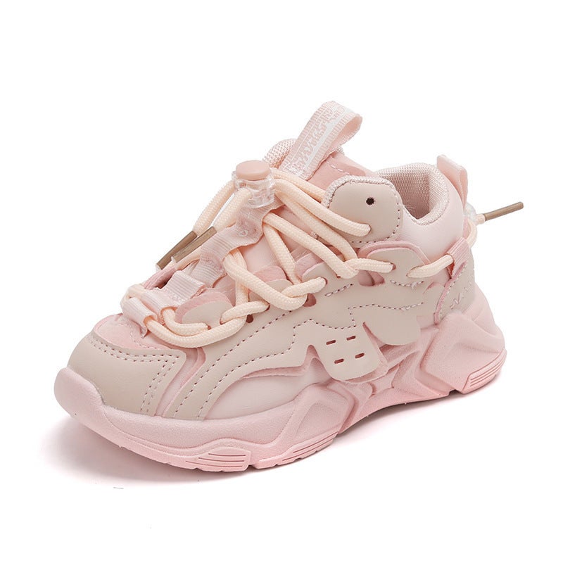 Mesh Sneakers Lightweight Flexible Sole Walking Shoes For Kids Indoor And Outdoor Activities - Image 1