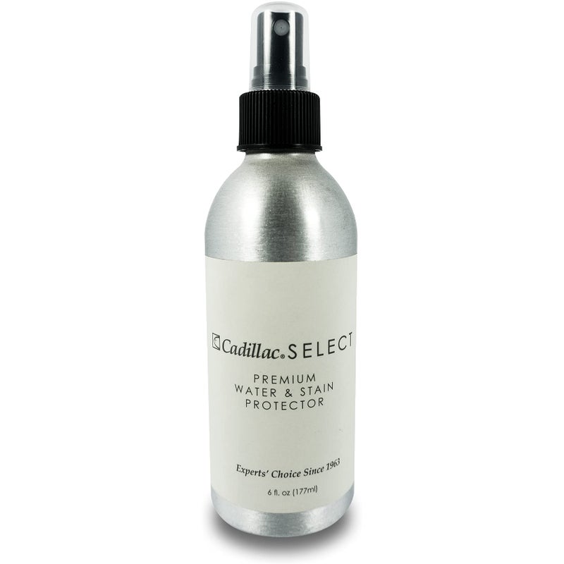 Cadillac Select Premium Water Repellent  Stain Protector Waterproofing Spray Great for use on Suede Shoes Sheepskin Nubuck and Leather