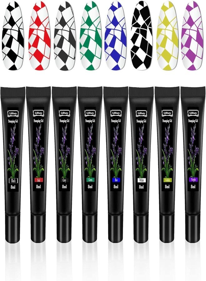 LiBiuty Nail Stamping Plates set 6 pcs Nail Stamping Polish Gel 10pcs Templates with Stamper Nail Art Plates Set Nail Plates French Line Lace Flower Holiday Vacation Design - Image 3