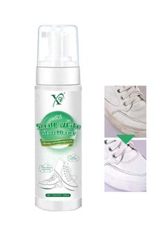 X9 White Shoe Cleaner, Wet and Dry Shoe Cleaner Foam for Tennis Shoes, Canvas 200ml  - Image 1