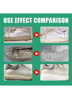 X9 White Shoe Cleaner, Wet and Dry Shoe Cleaner Foam for Tennis Shoes, Canvas 200ml  - Image 4