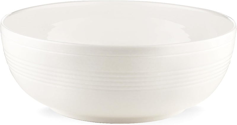 Lenox Tin Can Alley Large Serving Bowl White