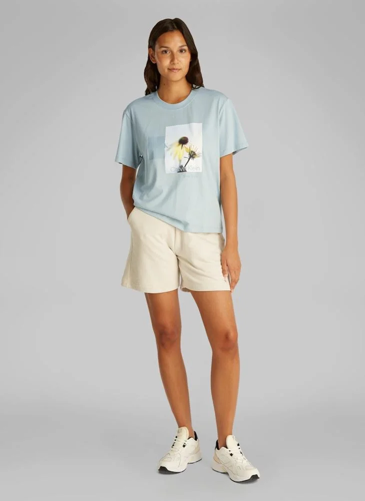 Calvin Klein Jeans Graphic Crew Neck T-Shirt