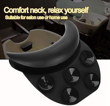 Uxsiya Salon Neck Rest Spa Silicone Shampoo Bowl Gripper Hair Washing Sink Neck Rest Cushion for Home Sink Basin Hair Wash Accessory - Image 2