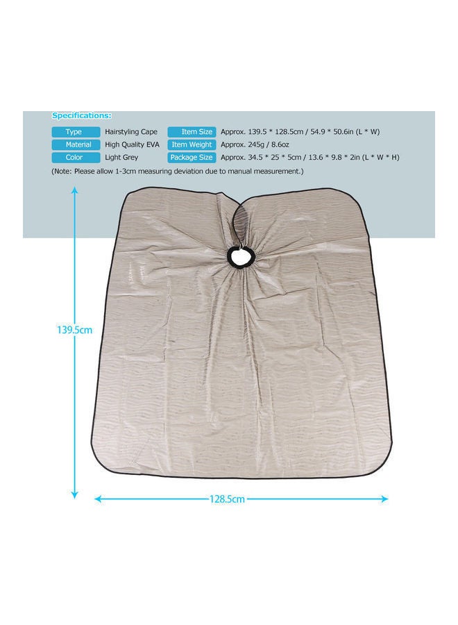 نيبمينينت مريلة حلاقة مضادة للماء للصالونات منتج متعدد الألوان 34.5x25x5سم - Image 2