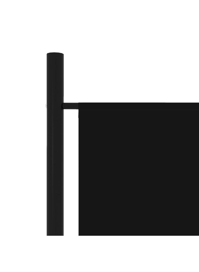 فيداكسل مقسم غرفة ذو 4 ألواح أسود 200×180 سم 320722 - Image 4