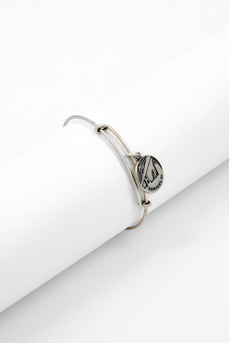 ALEX AND ANI Women Places Charm Rafaelian Bracelet, Silver  - Image 1