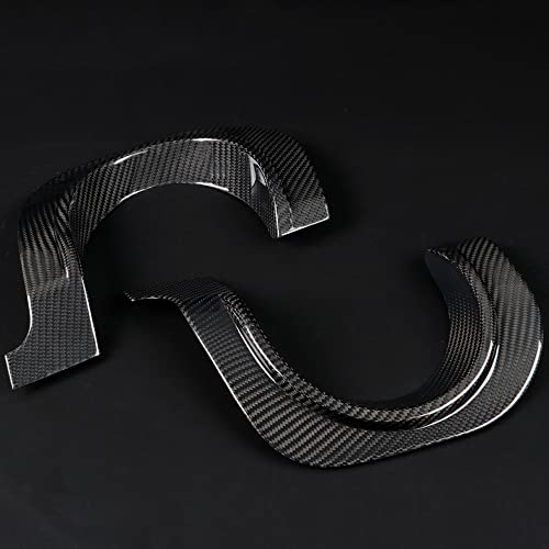 JSWAN Real Carbon Fiber Tail Throat Upper Trim Cover Fit for Toyota Supra GR A90 A91 MK5 Exhaust Muffler Tail Pipe Upper Trim Cover Accessories - Image 2
