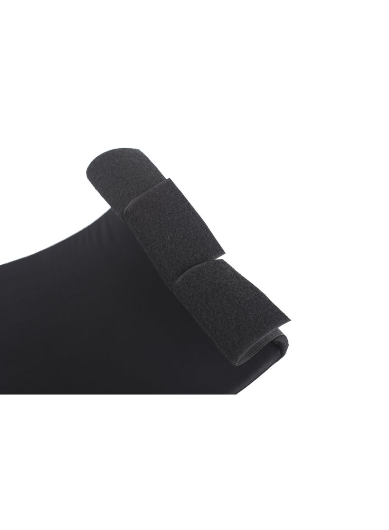 Sedra Shapely Post-operative medical foam abdominal compression belt; adjustable with strong Velcro,black - Image 4