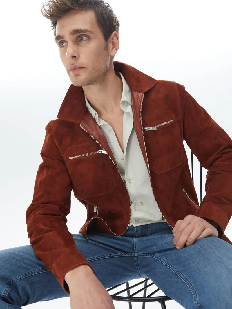 Kip Mode Light Khaki Regular Fit Woven Casual Shirt