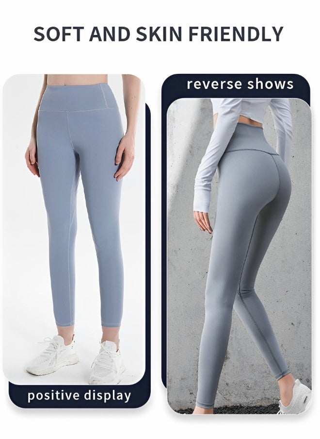 GROIC Lifting Leggings for Woman,High Waisted Seamless Yoga Compression Pants Gym Workout Tights,Fitness Pants  - Image 4