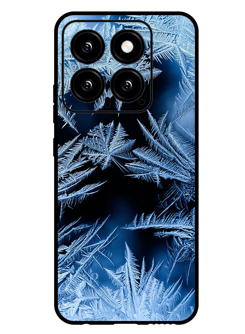 Theodor Protective Case Anti Scratch Shock Proof Bumper Cover For Xiaomi 14 pattern_frosty_frost - Image 1