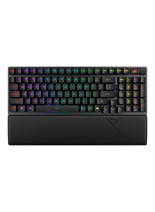 Rog Ranger 2 Rx 98 Wireless Mechanical Keyboard, Wireless/bluetooth Tri-mode Gaming Keyboard, 96-key Layout, Rx Red Switch, Rgb, For Valorant/playerunknown's Battlegrounds - Image 4