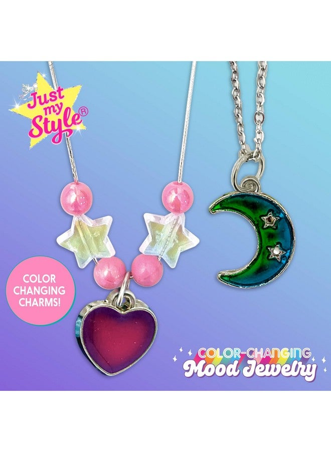 Just My Style Color-Changing Mood Jewelry Making Kit, Bracelet & Necklace Making Kit, Arts & Crafts Kit for Girls & Boys Ages 6-10 - Image 4