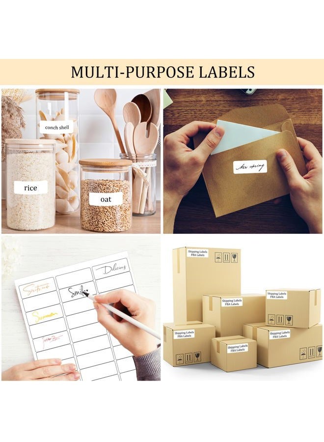 FungLam 1" x 2-5/8" Shipping Address Labels 900 Label Stickers Paper for Laser/Inkjet Printer 30 per Page Printable Mailing Labels (30 Sheets, 900 Labels) - Image 5