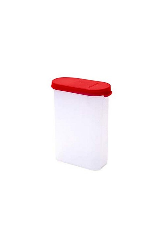 Mahaware Modular Mini Oval Plastic Kitchen Container Set, 275ml, Set of 12, Red - Image 3
