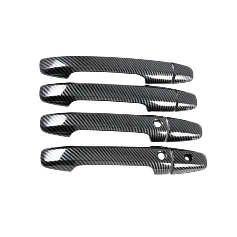 KACEPAR Outer Door Decoion Frame Trim 8PcsSet Exterior Door Handle Frame Cover Trim 20152022 Compatible with Honda Odyssey Carbon Fiber - Image 2
