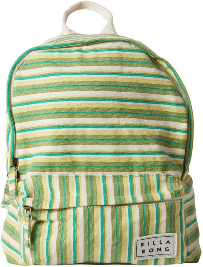 Billabong Womens Mini Mama Canvas Backpack Palm Green Medium - Image 2