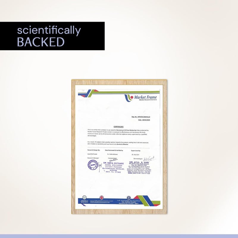 ديكونستركت مرطب خالٍ من الزيوت للبشرة الدهنية من Deconstruct - مركب NMF (بتركيز 3%) + بانثينول (0.2%) | لا يسبب انسداد المسام - 50 جم (عبوة من قطعتين) - Image 5