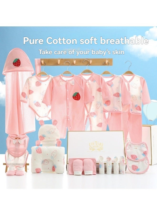 Beauenty 24PCS Newborn Baby Gifts Set, Newborn Layette Gift Set, Baby Clothes Accessories Set for Boys and Girls, Premium Cotton. - Image 1
