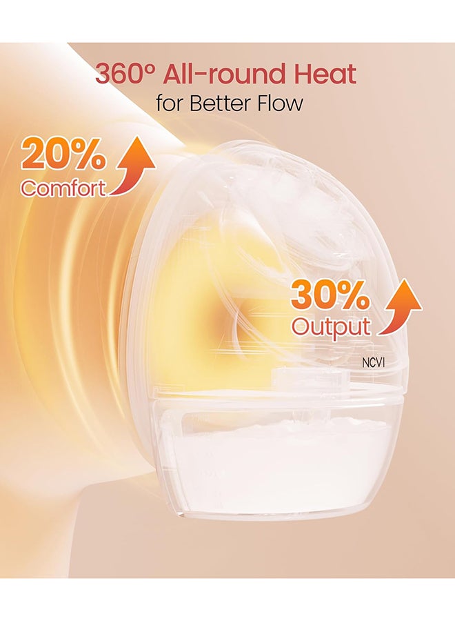NCVI Heated Breast Pump Hands Free-NC-AM8161-US - Image 2