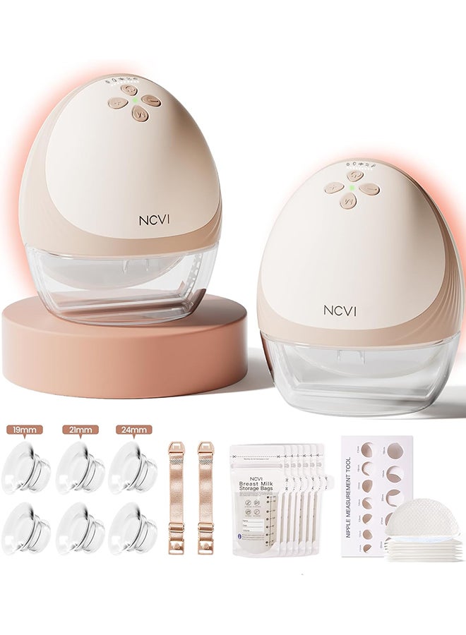 NCVI Heated Breast Pump Hands Free-NC-AM8161-US - Image 1