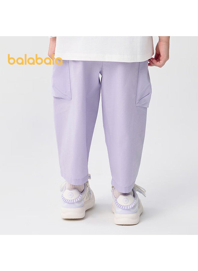 Balabala ملابس أطفال بالابالا، بنطلونات أولاد، بنطلونات رقيقة للبنات في الصيف، بنطلونات شحن سريعة الجفاف، عصرية، 208225108201 - Image 5