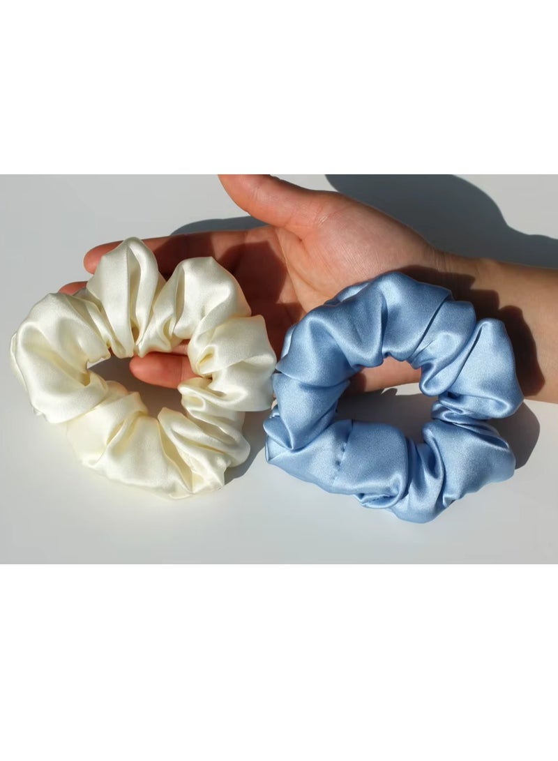 Generic Satin elastic hair band color may change - Image 3
