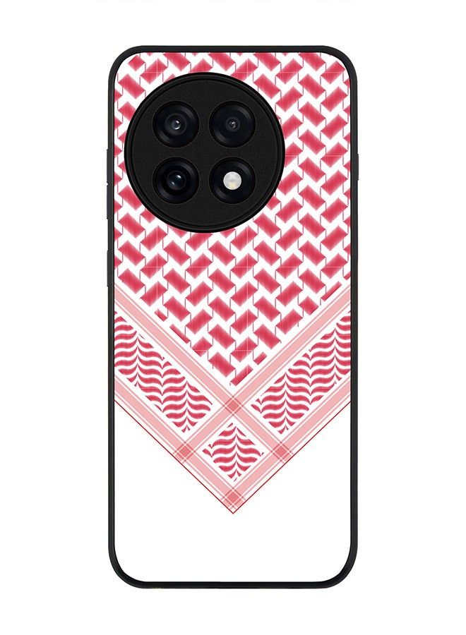 Stylizedd For OnePlus 13R / Ace 5 Pro Case,Slim fit Camera Protection, Shockproof Thin Phone cover  - Victory Shemag (Red)