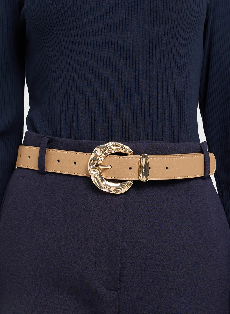 Ella Limited Edition Ladies Belt With Gold Buckle