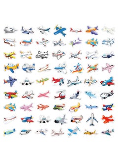 Generic Aircraft Plane Airplane Stickers 60 Pcs Cute Decals Vinyl Waterproof Kawaii DIY Decorations for Bike Laptop Water Bottle Guitar Party Supplies Decor for Adults  - Image 4