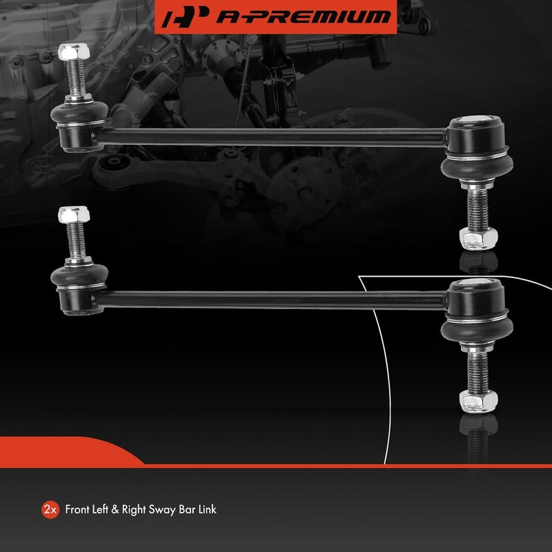 A-Premium Sway Bar Link Kit Replacement for Jeep Cherokee 2014-2022, AWD 4WD, without Off-Road Suspension, Front, set of 2 - Image 2