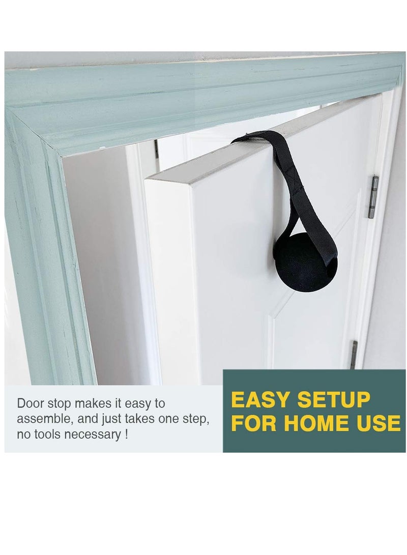 SOLARAE Portable Over-Door Cervical Neck Traction Device for Home Use - Effective Relief for Neck Pain, Arthritis, Disc Bulges, and Spinal Decompression - Ideal for Home Physical Therapy, Black - Image 5