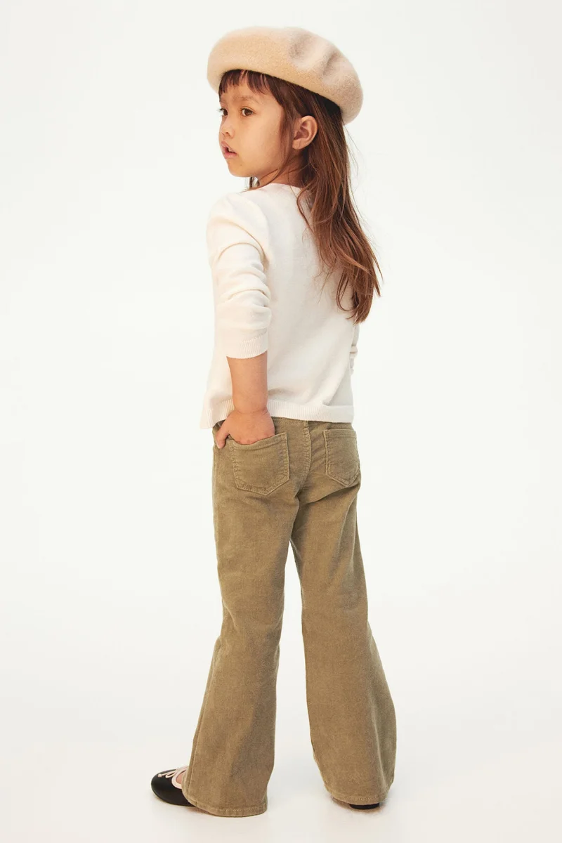 H&M Flared Corduroy Treggings