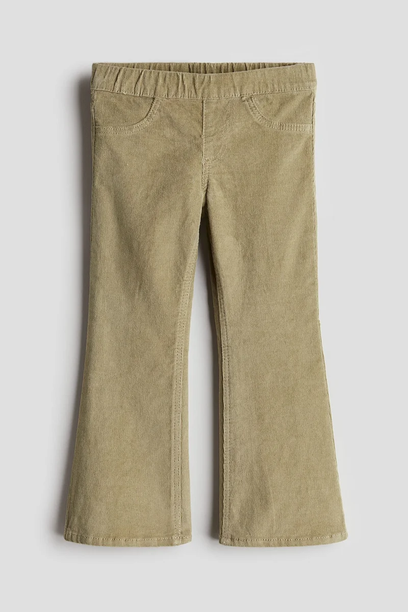 H&M Flared Corduroy Treggings