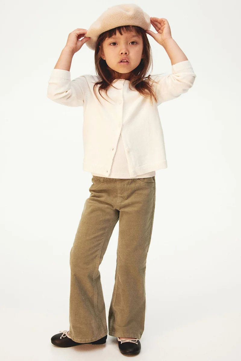 H&M Flared Corduroy Treggings