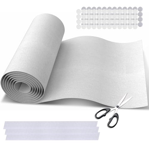 MAXTBEE MERV 13 Filter Material, 23 Ft² Cut to Fit Air Filter Material for Captures Dust and Pet Dander as Small as 0.3 Microns. With Adhesive Hook Tape, Suitable for Ceiling and HVAC Furnace Vents - Image 1
