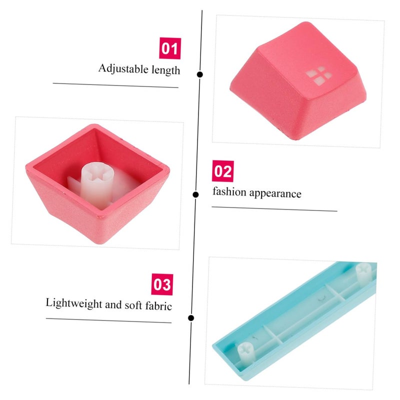 Double Shot Translucent Mechanical Keycaps 8 PCS Set For Corsair Keyboards - Image 5