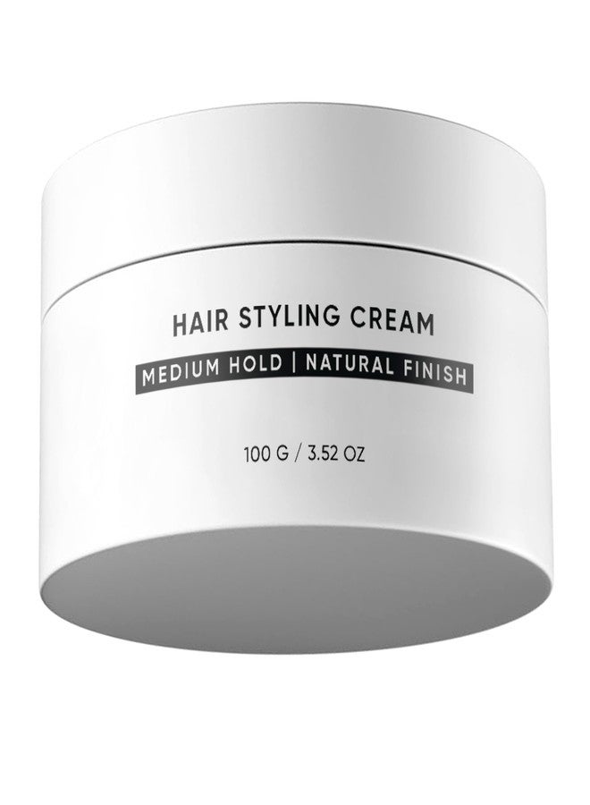 Dasher كريم تصفيف الشعر داشر، قرص تثبيت متوسط، كريم خفيف الوزن، مع زيت الأرغان والبيوتين، تثبيت مرن وقاعدة مائية، يُشكّل الشعر ويُعطيه ملمساً (100 غرام) - Image 1