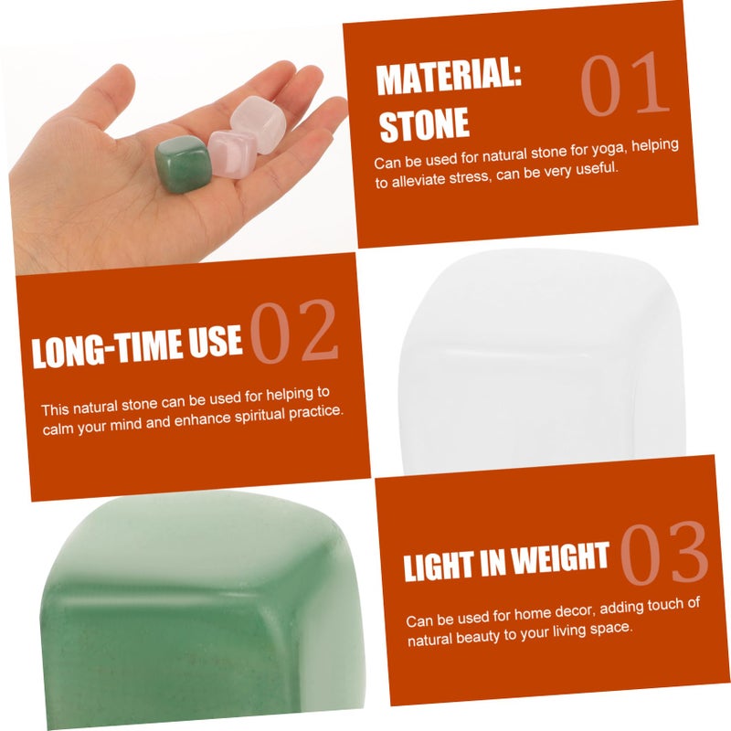 3 قطع من الأحجار المصقولة الطبيعية للمنزل وتزيين الحدائق وتنسيق المناظر الطبيعية - Image 4