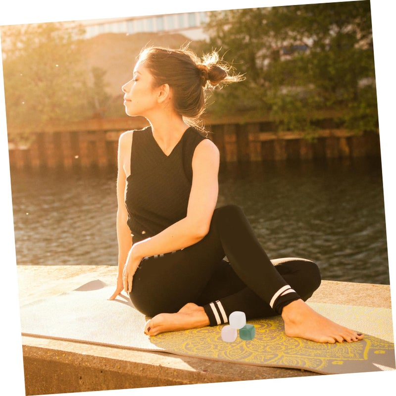 3 قطع من الأحجار المصقولة الطبيعية للمنزل وتزيين الحدائق وتنسيق المناظر الطبيعية - Image 5