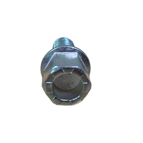 DASPARTS داسبارتس WHT002437، 8D0601139A، 8D0601139D، WHT001812 مسمار برغي العجلة M14 x1.5x27 الطول الكلي 48 مم سداسي 17 مم لسيارات VW و Audi A3، A4، A4 كواترو، A6، A6 كواترو، بيتل، إيوس، والمزيد (عبوة من 5)  - Image 5