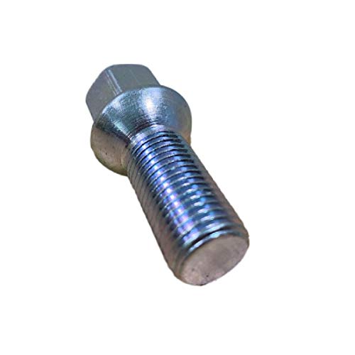 DASPARTS داسبارتس WHT002437، 8D0601139A، 8D0601139D، WHT001812 مسمار برغي العجلة M14 x1.5x27 الطول الكلي 48 مم سداسي 17 مم لسيارات VW و Audi A3، A4، A4 كواترو، A6، A6 كواترو، بيتل، إيوس، والمزيد (عبوة من 5)  - Image 3